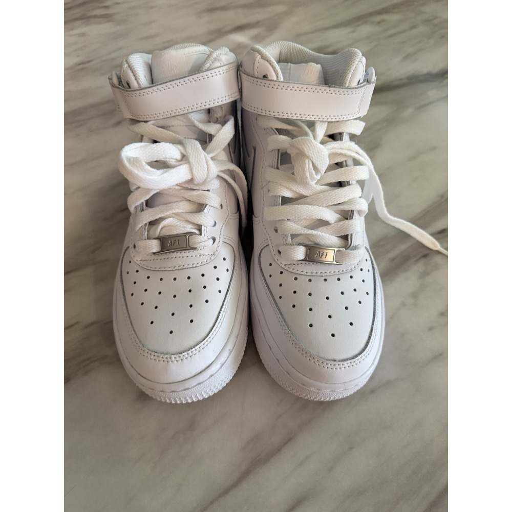 Nike Air Force 1 Mid (GS)  White Size 5Y